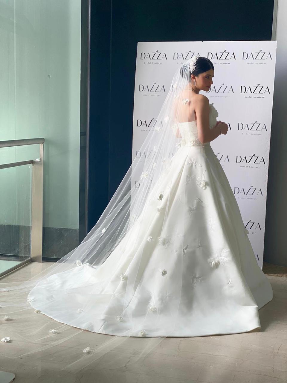 White Rose Bridal Gown
