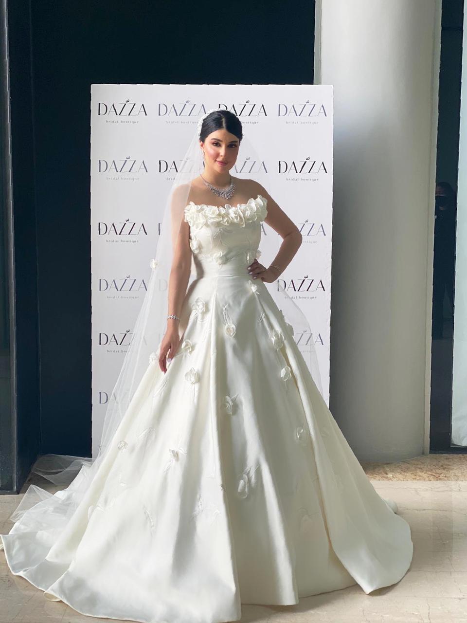 White Rose Bridal Gown